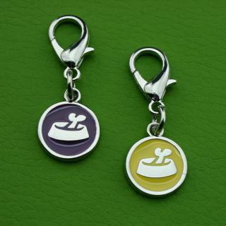 Tag di grandi cani per animali domestici tag di etichette per animali domestici vuoti